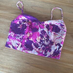 Club Monaco Crop Shirt